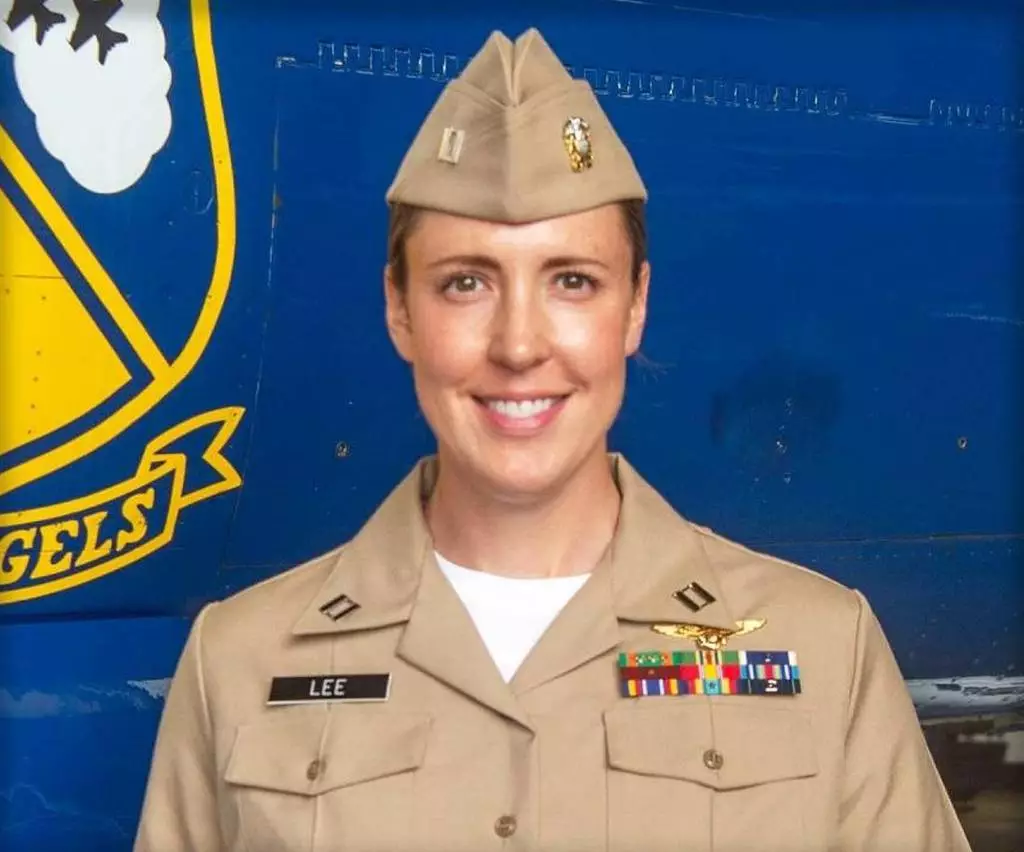 Blue Angels names first female F/A-18 pilot in squadron’s history
