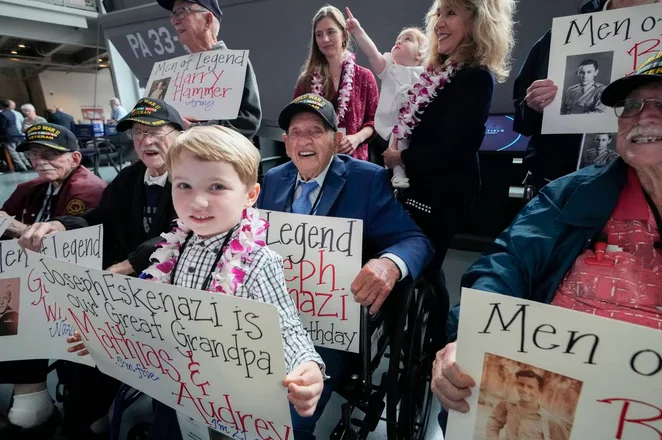 Oldest Living Pearl Harbor Survivor Marks 105th Birthday