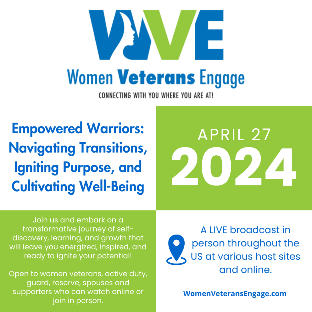 Empowerment Awaits: Women Veterans Engage Conference – Virtual