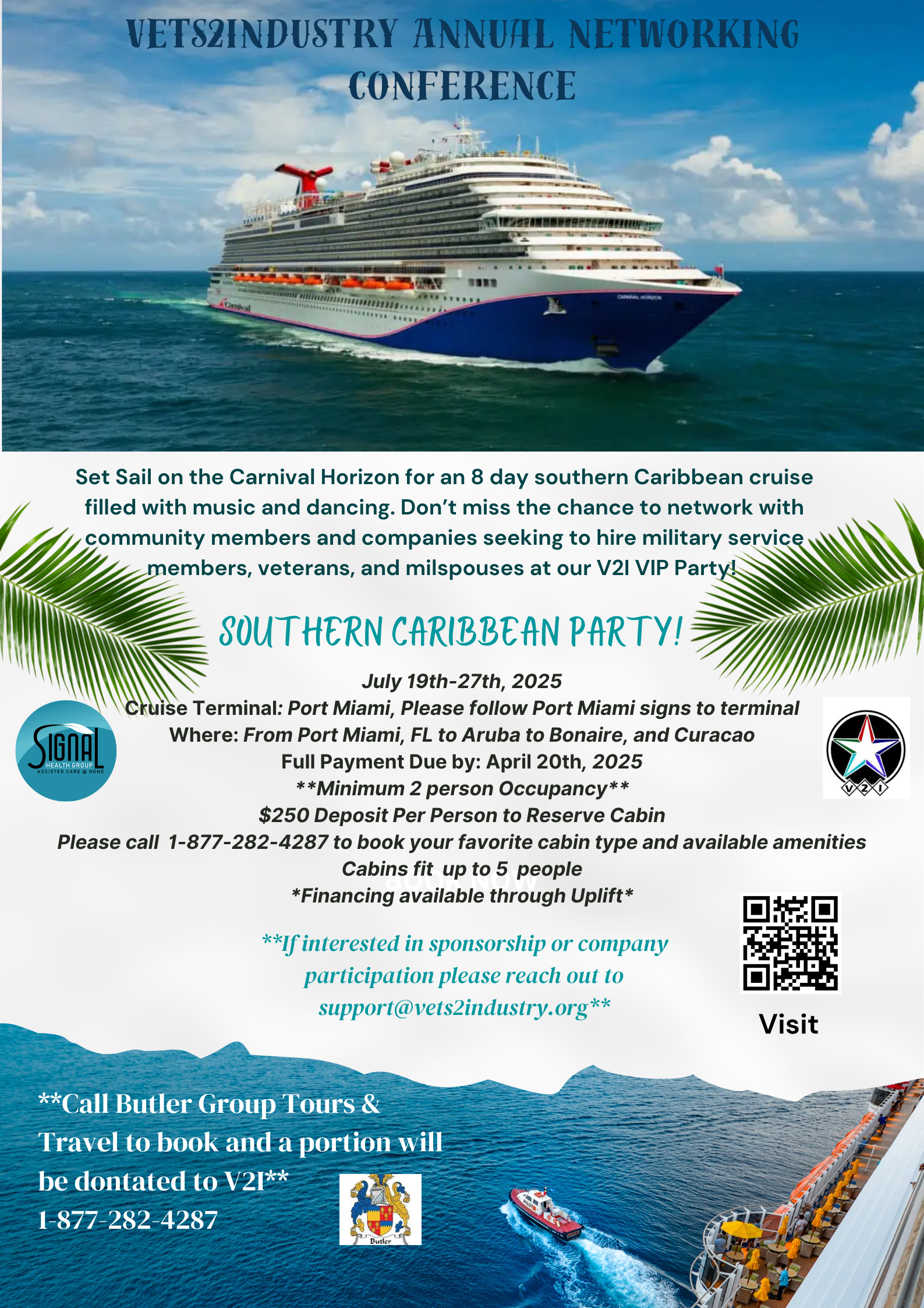 VETS2INDUSTRY Conference Cruise! U.S. Veterans Magazine
