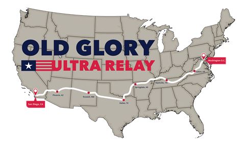 Map of relay race