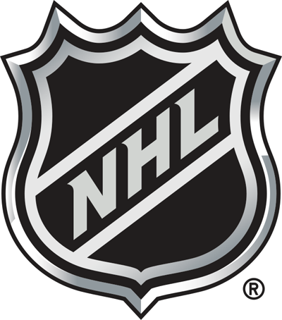 NHL logo in gray and black