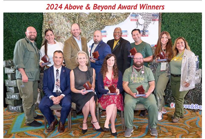 Above and Beyond winners 2024