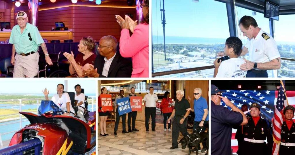Carnival Cruise welcomes veteran community