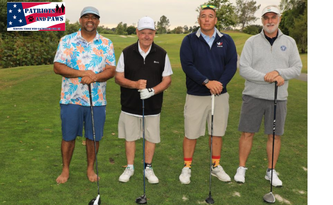 Patriots and Paws golf