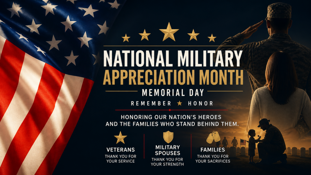 National Military Appreciation Month